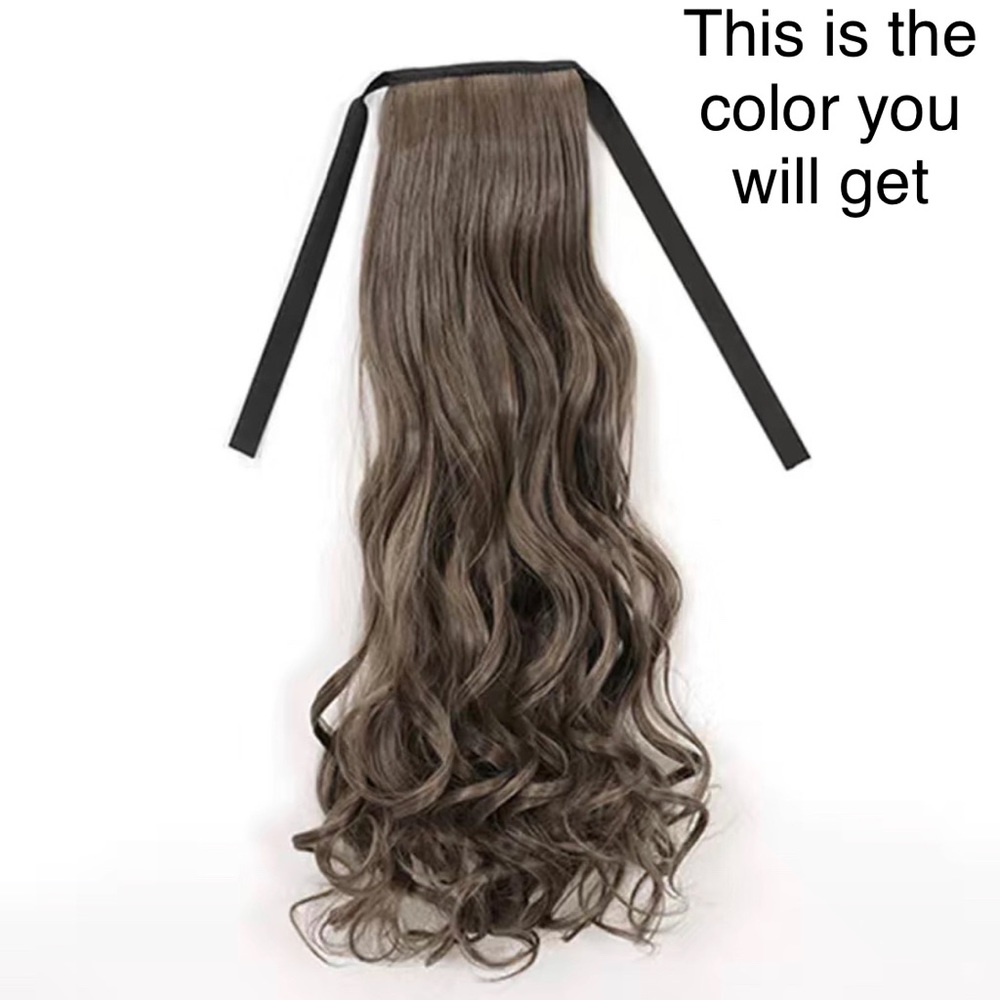 Ponytail extension curly hair